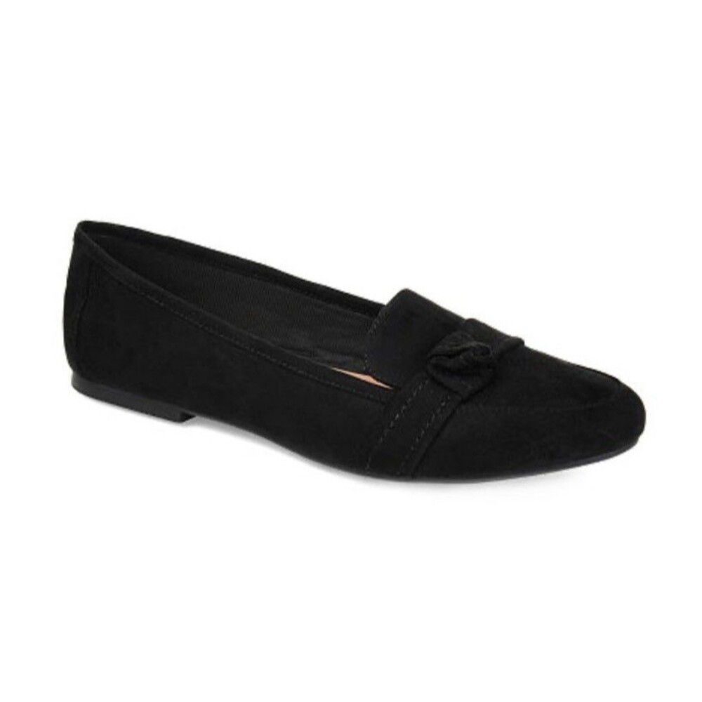 Journee Collection Women's Marci Flat Black Size 5.5